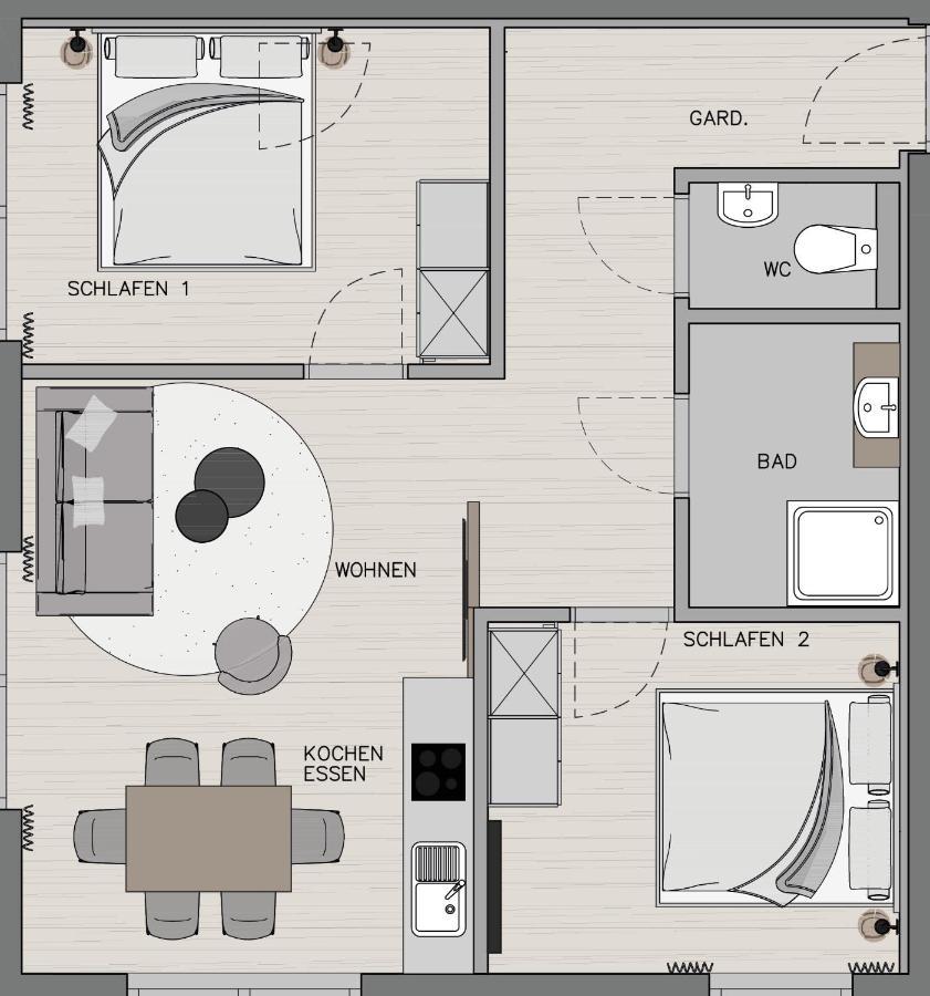 Apartment Streif Lxl Kirchdorf in Tirol Luaran gambar